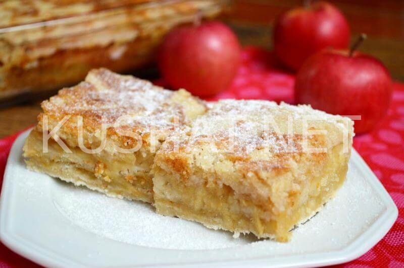 18_насыпной пирог с яблоками