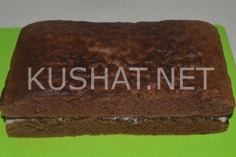 14_шоколадный торт со сгущенкой и глазурью