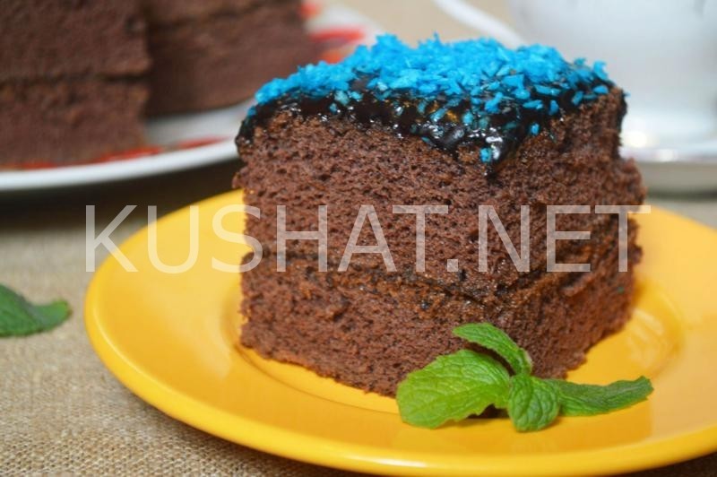 18_шоколадный торт со сгущенкой и глазурью