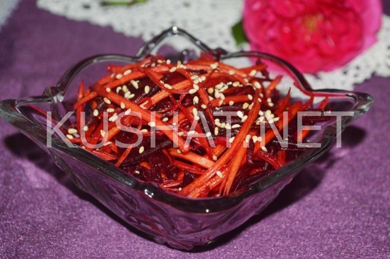 12_корейский салат из свеклы и моркови