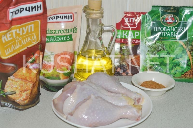 1_куриные голени в духовке