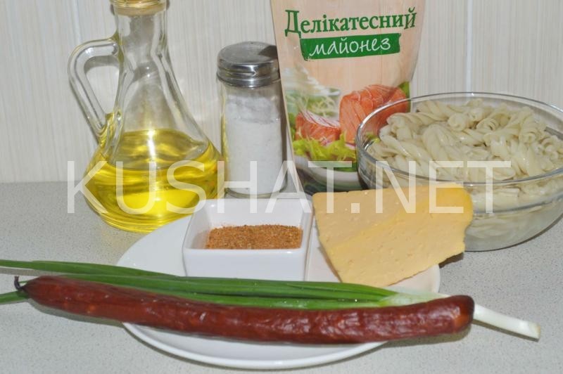 1_запеканка из макарон с колбасой и сыром