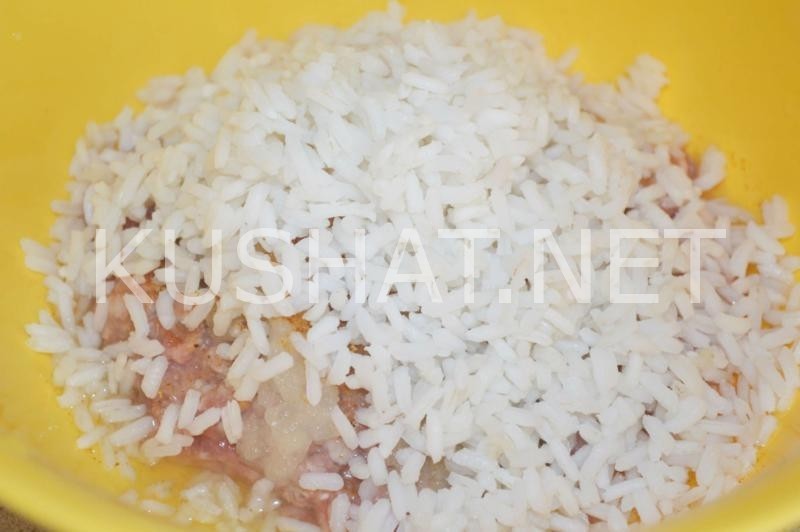 5_сочные котлеты из свинины с рисом