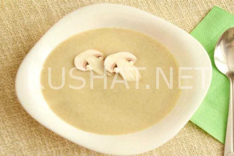6_крем-суп из шампиньонов со сливками
