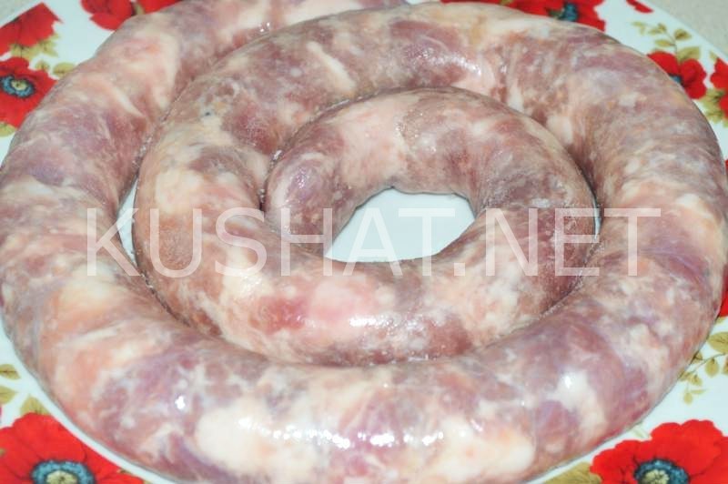 8_украинская домашняя колбаса из свинины