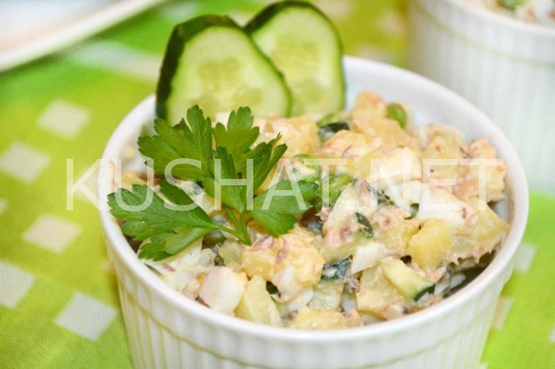 10_салат с тунцом, картофелем и яйцами
