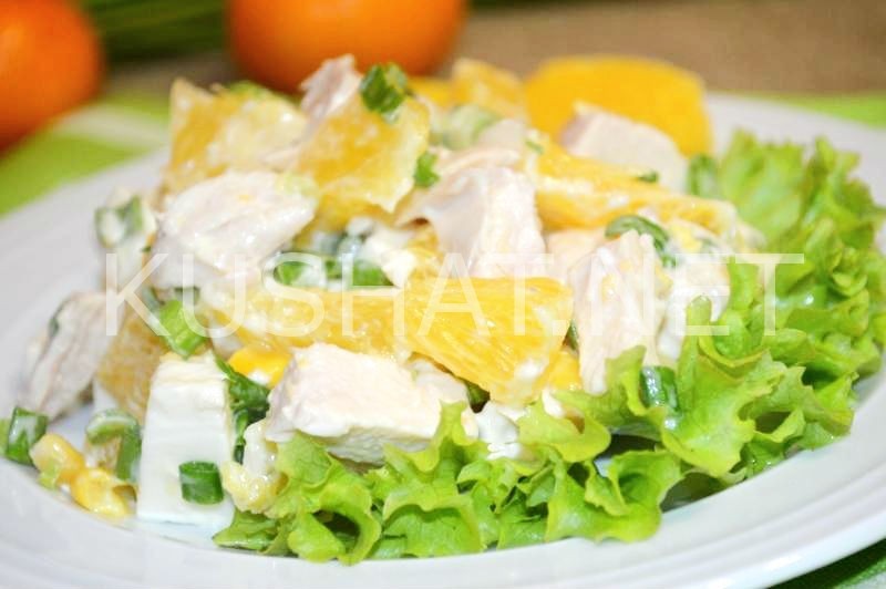 11_салат с курицей, апельсинами и сыром