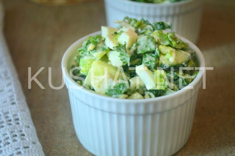 13_салат из зеленого лука с яйцами и огурцом