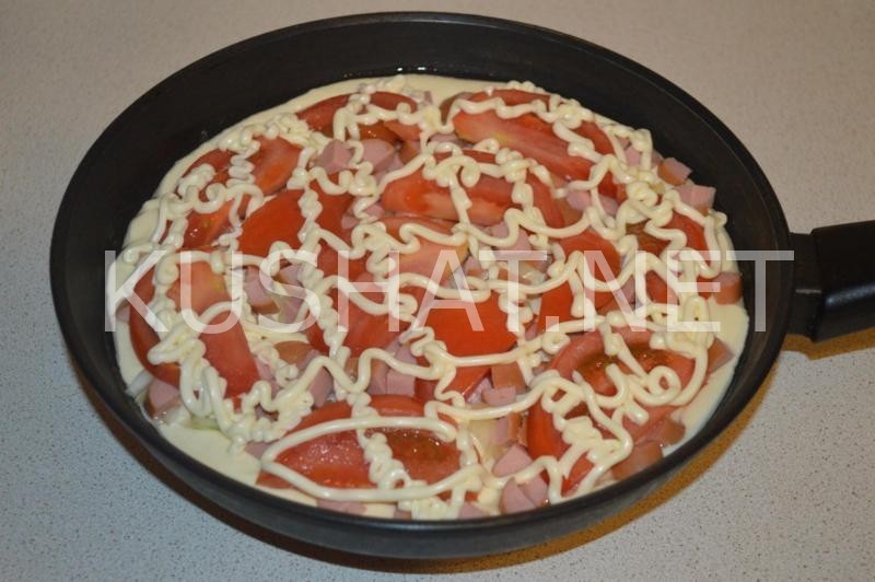 14_быстрая пицца на сковороде за 10 минут