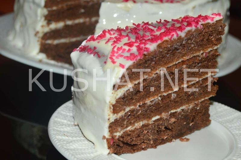 19_шоколадный торт на кефире Ноченька