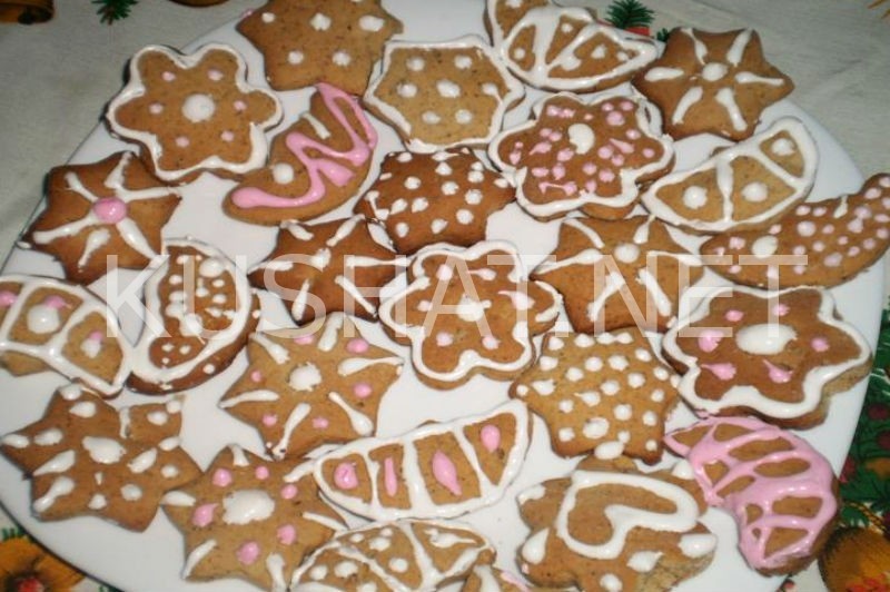 4_рождественское печенье с корицей, имбирем и орехами
