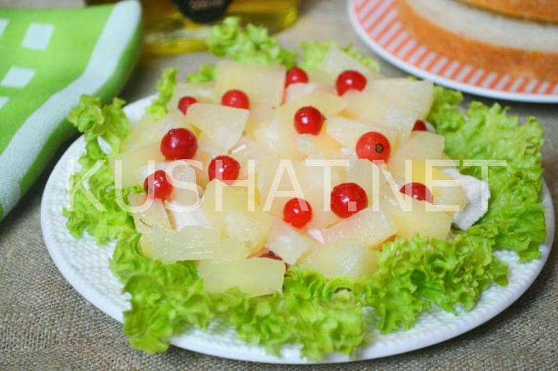 8_салат с курицей и ананасами
