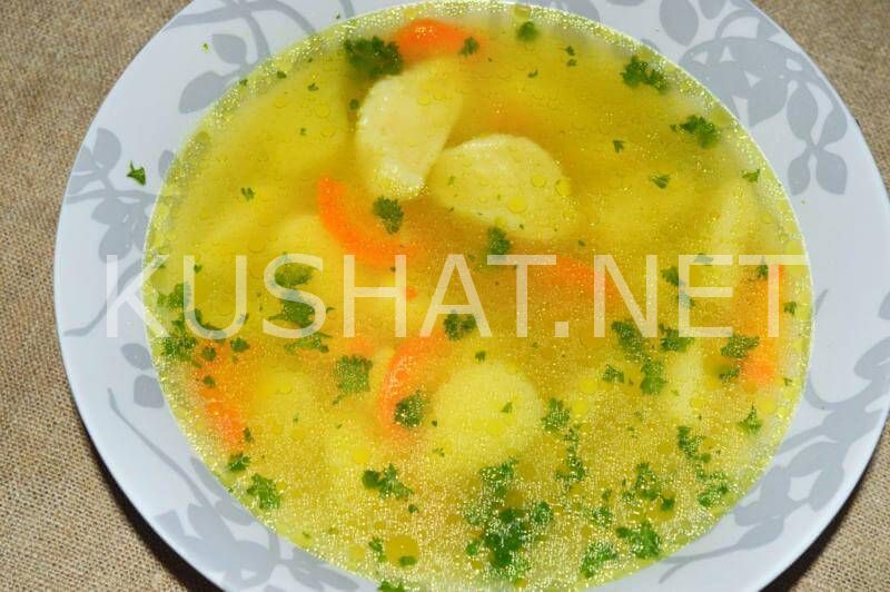12_куриный суп с клецками