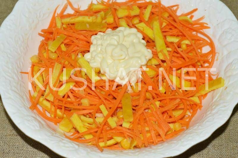 12_салат с яичными блинчиками и морковью