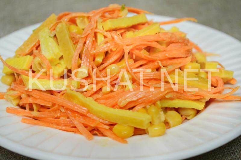 14_салат с яичными блинчиками и морковью