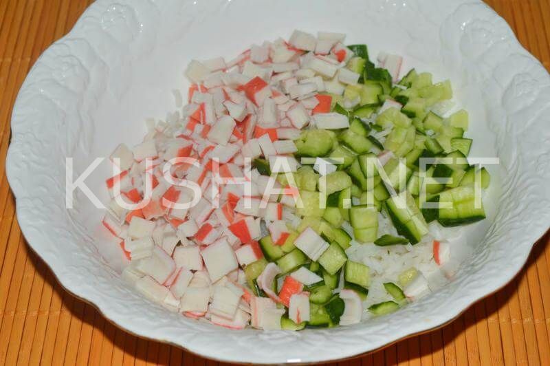 5_салат с крабовыми палочками и рисом