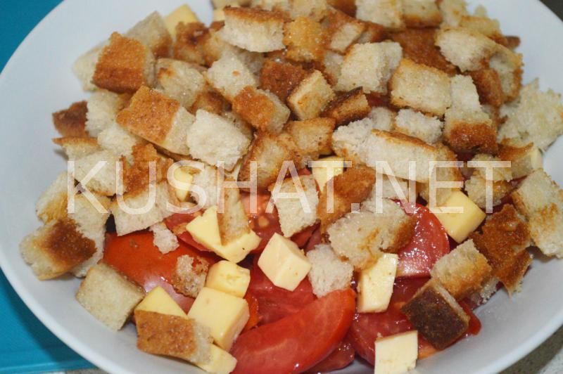 7_салат с сухариками, помидорами и сыром