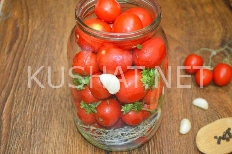 3_маринованные помидоры черри на зиму без стерилизации