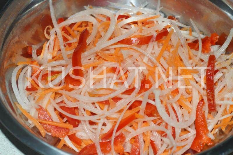 5_салат из редьки с морковью и перцем
