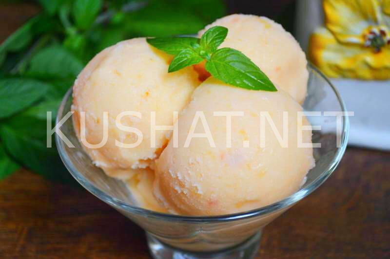 9_персиковое мороженое