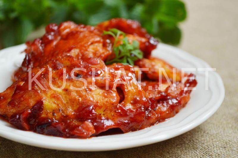 19_куриное филе в кисло-сладком соусе по-китайски
