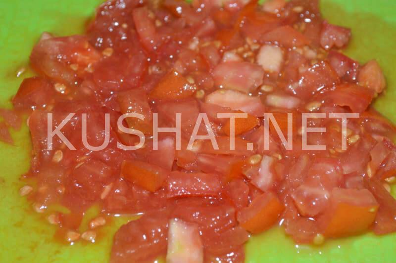 7_слоеный салат с крабовыми палочками, огурцом и помидорами