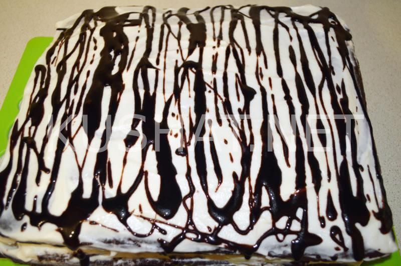 16_шоколадный торт на кефире фантастика