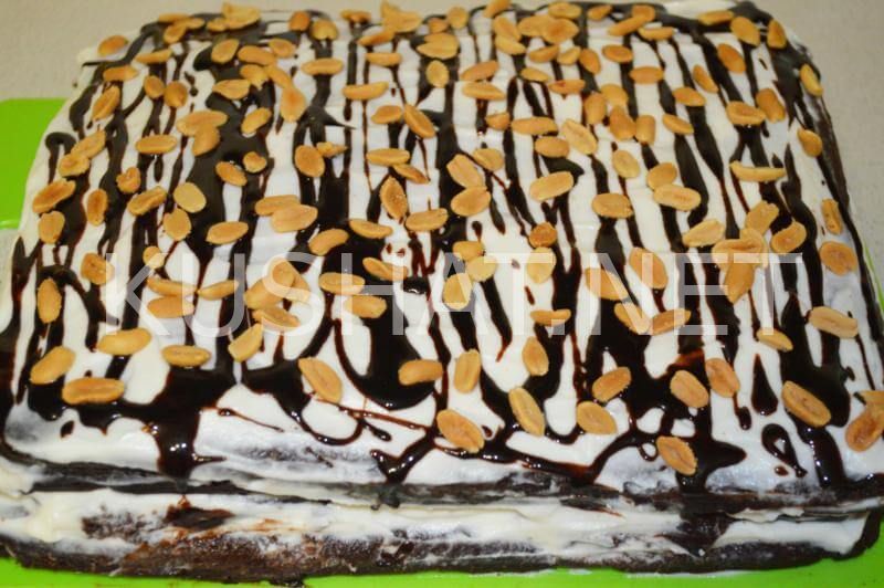 19_шоколадный торт на кефире фантастика