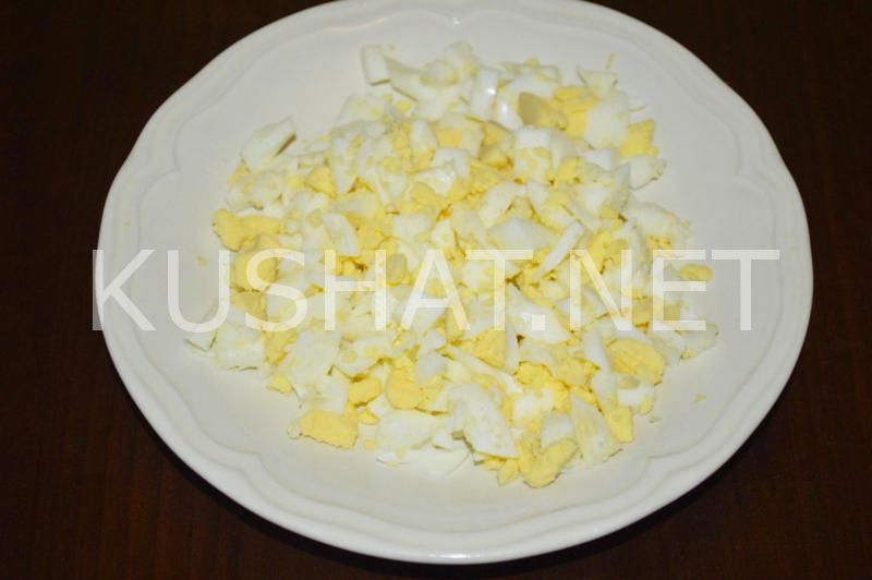 2_салат с ананасами, ветчиной и кукурузой