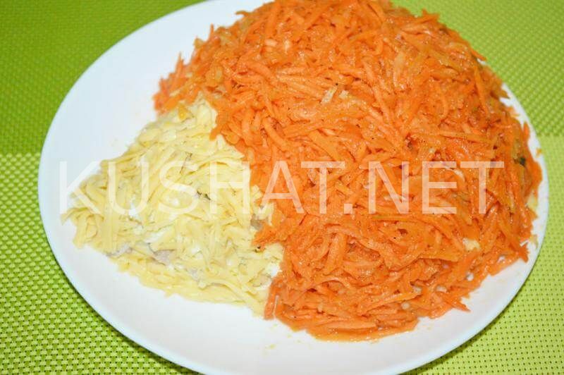 18_салат ежик с корейской морковью