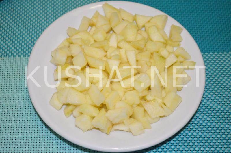 4_салат из свеклы с яблоком, сыром и кукурузой