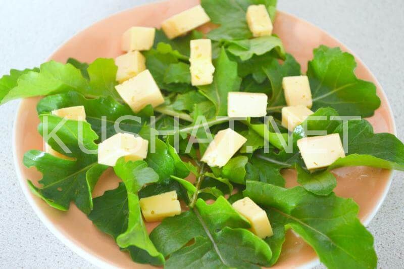 5_салат с рукколой, маслинами и сыром