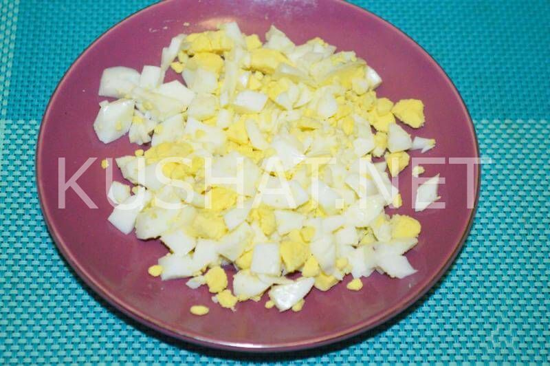 5_салат со шпинатом, огурцами, картошкой и горошком