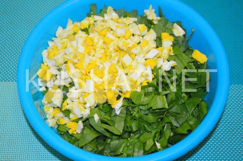 6_салат со шпинатом, яйцом и огурцом