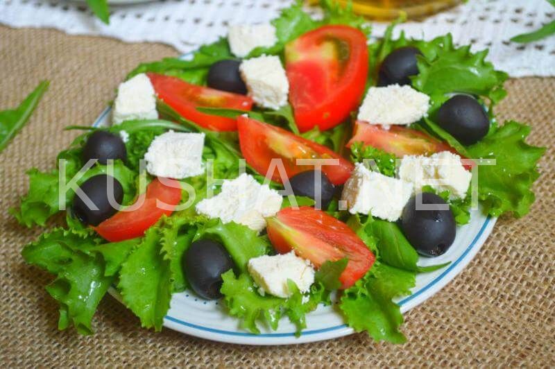 8_салат с адыгейским сыром и помидорами