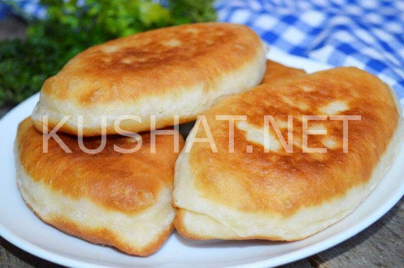16_жареные пирожки на кефире с колбасой и сыром