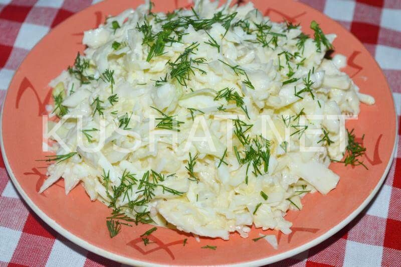 9_салат из капусты с яйцом и сыром