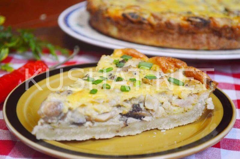 29_лоранский пирог с курицей и грибами