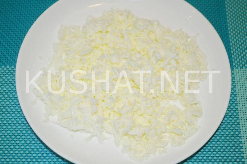3_салат мимоза со сливочным маслом и сыром