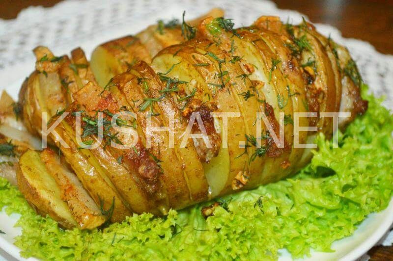 Картошка с салом в духовке – пошаговый рецепт приготовления с фото