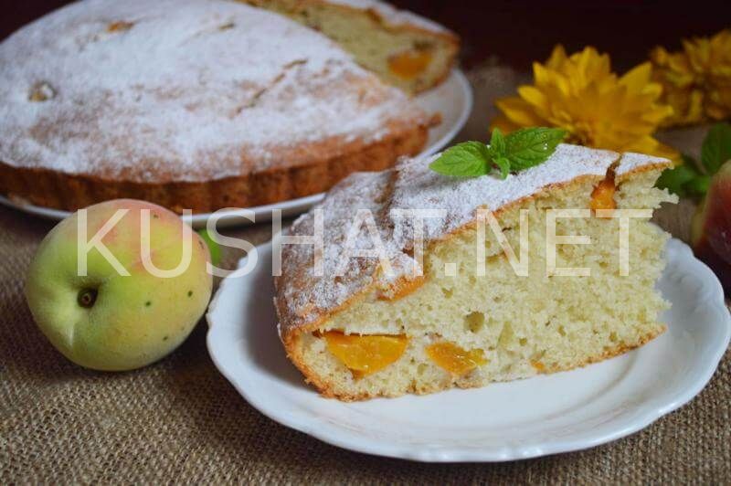 17_пирог со свежими персиками