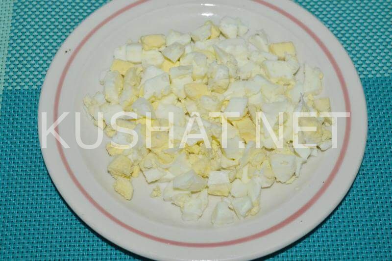 3_салат с баклажанами, сыром и кукурузой