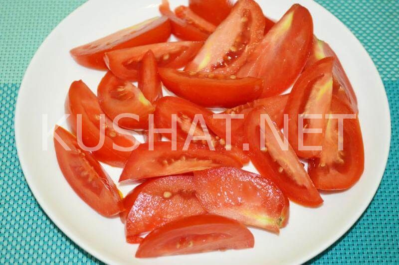 4_салат из стручковой фасоли с перцем и помидорами