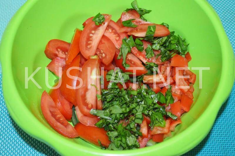 5_салат из стручковой фасоли с перцем и помидорами
