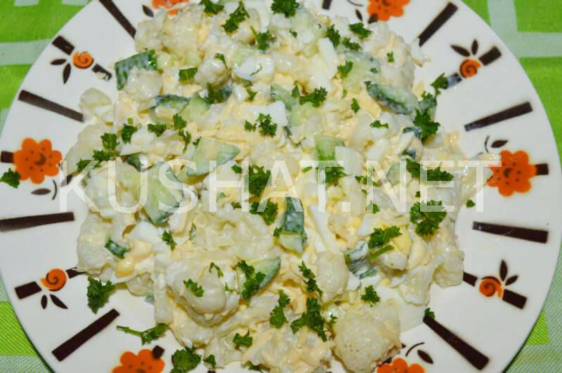 11_салат из цветной капусты с огурцом