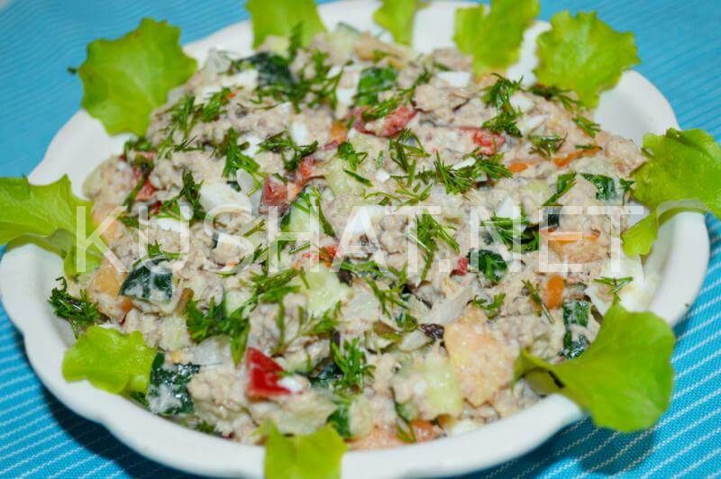 2_овощной салат с тунцом
