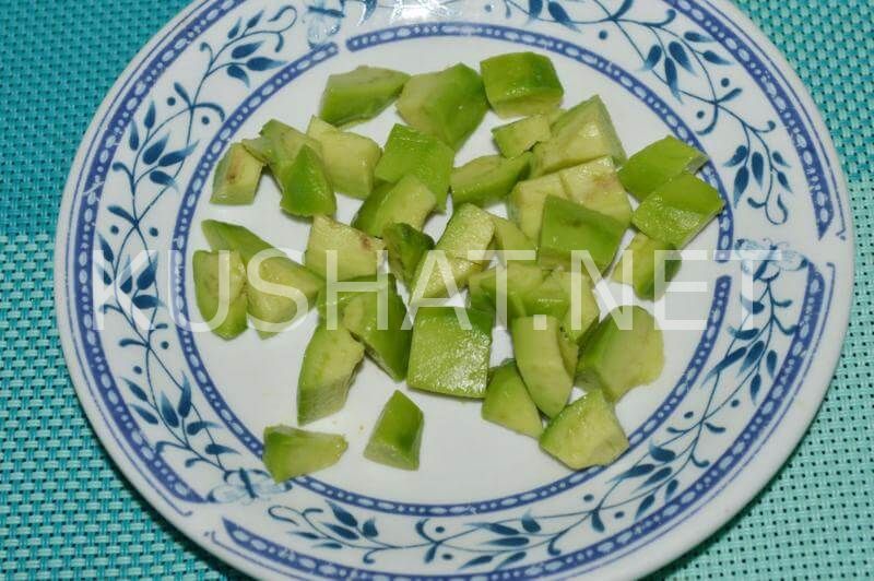 4_салат с авокадо и крабовыми палочками