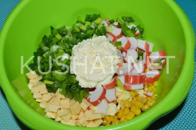 7_крабовый салат с луком