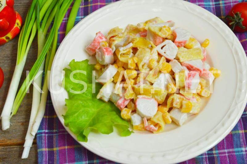 8_салат с яичными блинчиками и крабовыми палочками