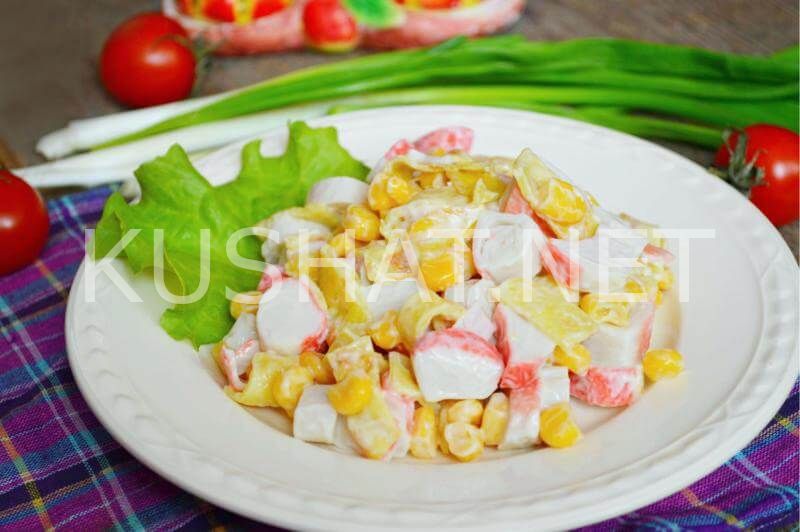 9_салат с яичными блинчиками и крабовыми палочками